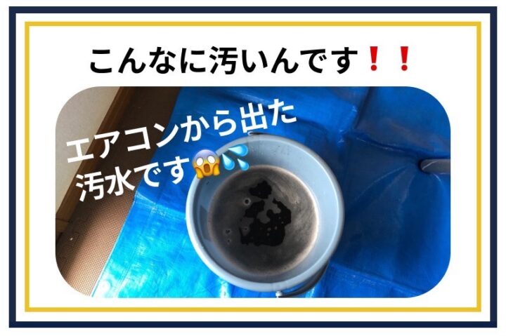 ハウスクリーニングのエアコン清掃でカビ、埃を完全除去の画像